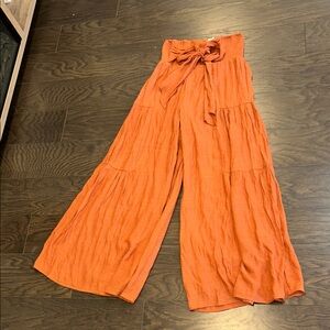 HYFVE Terracotta Wide-Leg Pants
